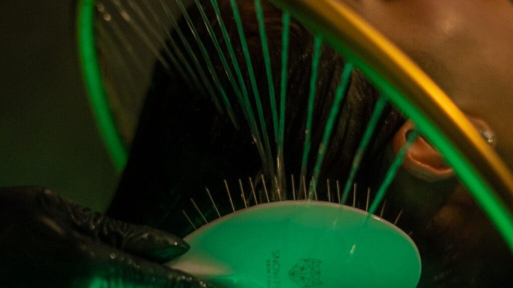 Scalp treatment at the Sage Headspa